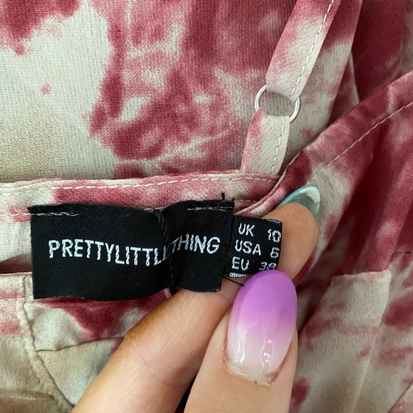 Pretty Little Thing Ruched Skirt & Corset Top SET - Picture 5 of 6